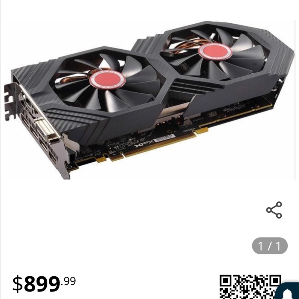 Radeon RX580 8gb Video Card ! - Picture 2 of 2